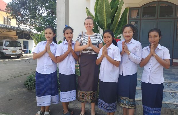 Clémence, Volontaire Bambou au Laos