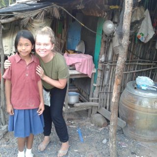 Camille est en mission de volontariat avec Enfants du Mékong en Thaïlande