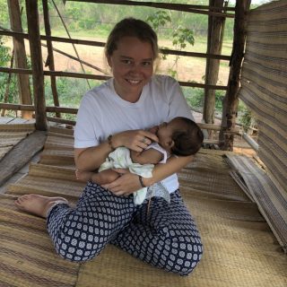 Camille est en mission de volontariat avec Enfants du Mékong en Thaïlande