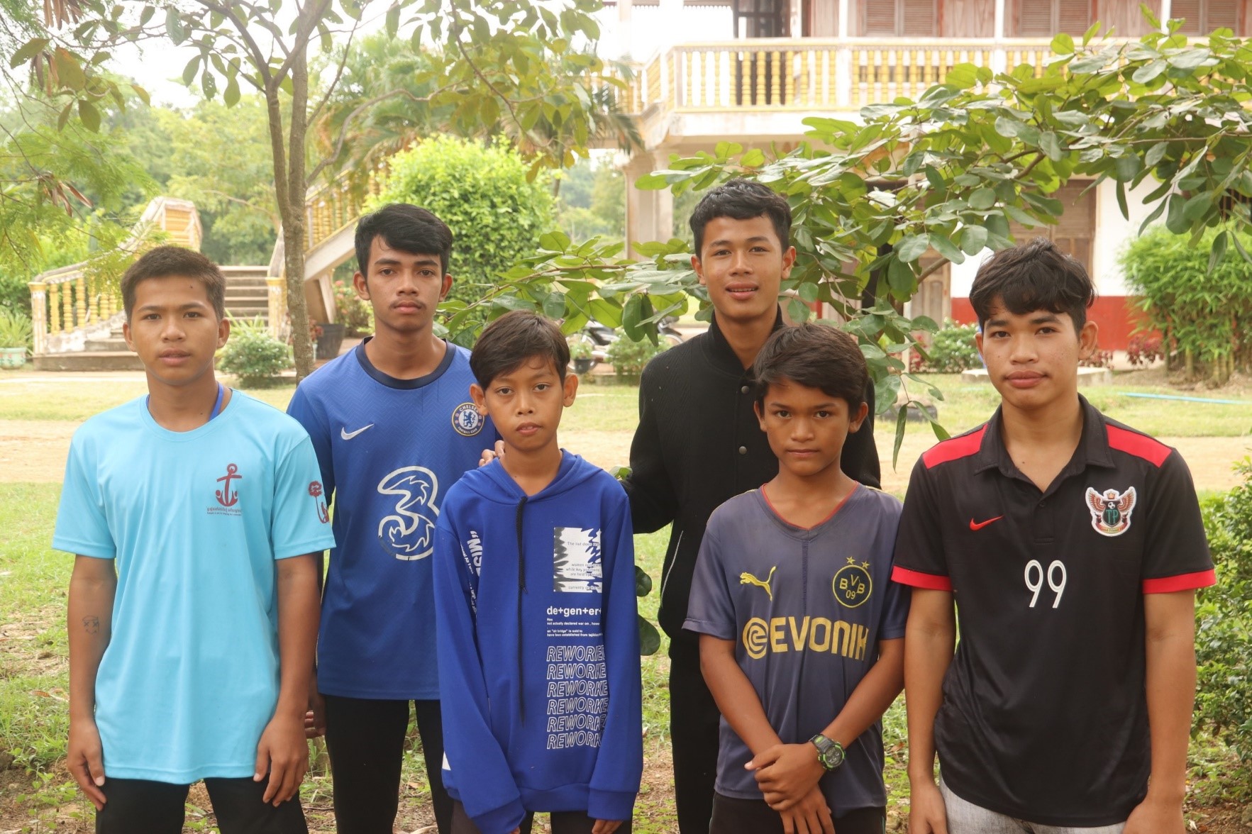 Construction d'un foyer pour les jeunes de Tapung, Cambodge