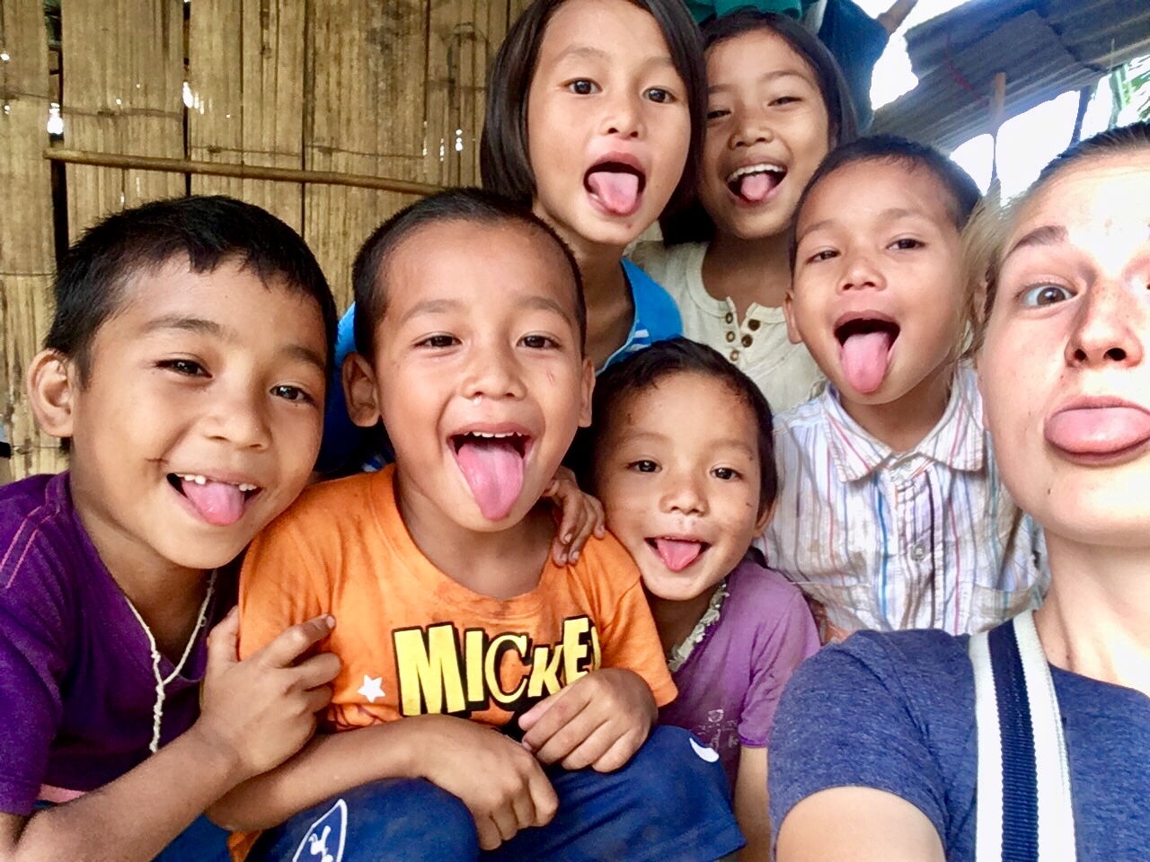 Enfants en Thailande