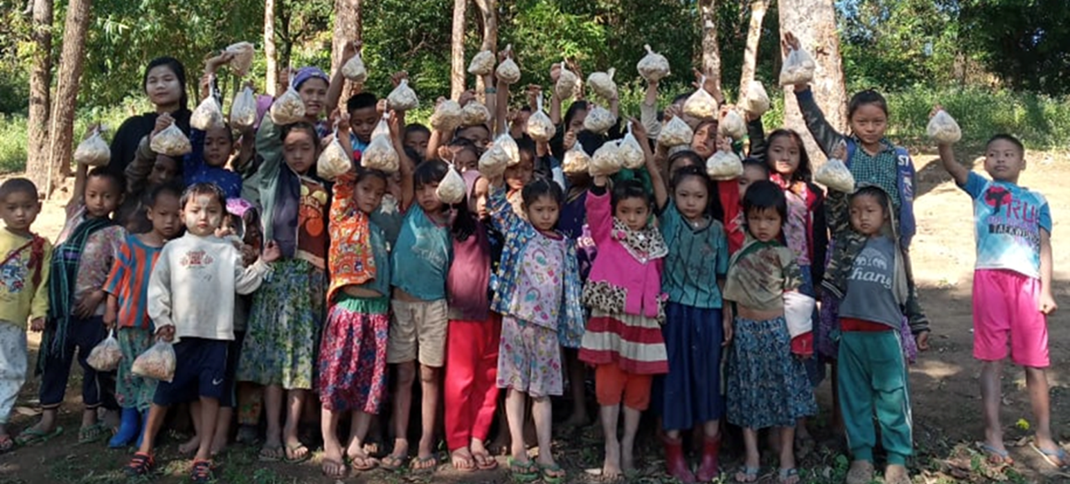 Aide alimentaire réfugiés, Birmanie