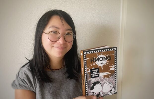 Vicky Lyfoung et son livre Hmong